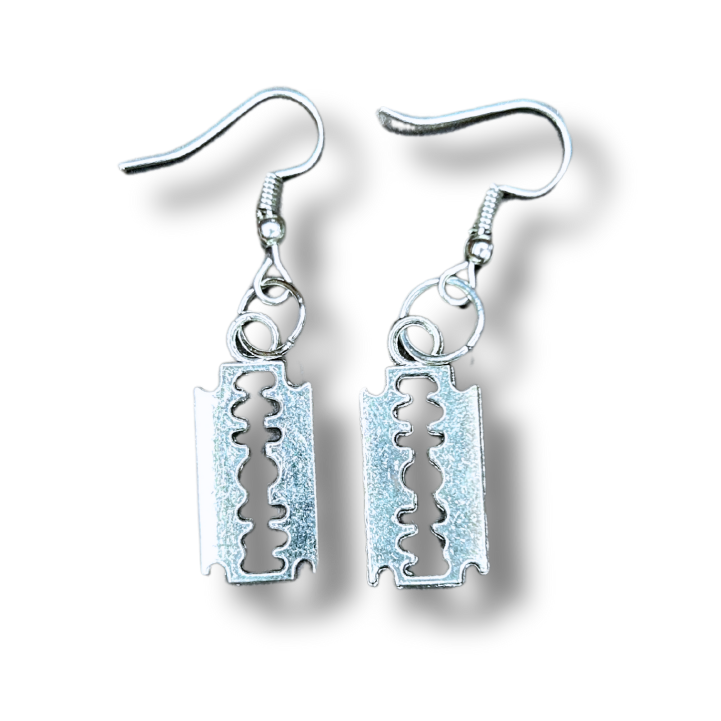 Razor Blade Earrings