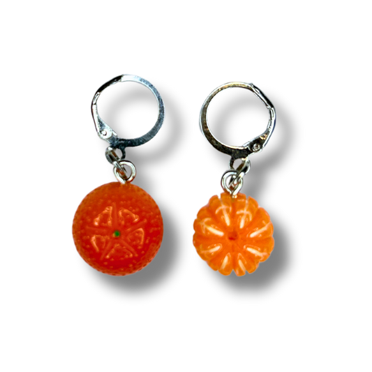 Orange Earrings