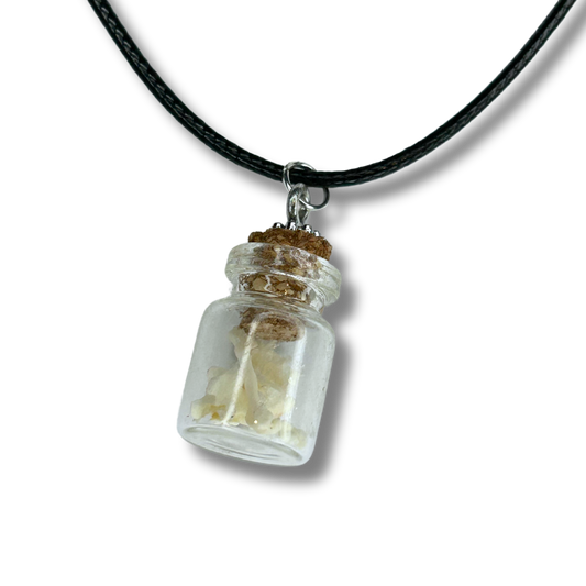 Mole Bones - Jar Pendant