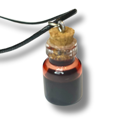 Faux Blood - Jar Pendant