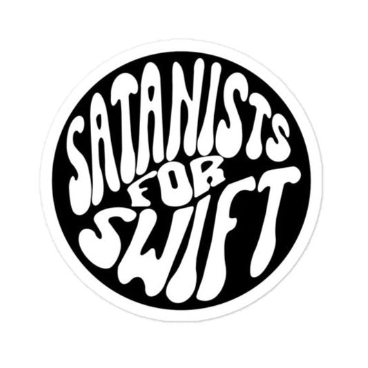 Satanists for Swift - Sticker